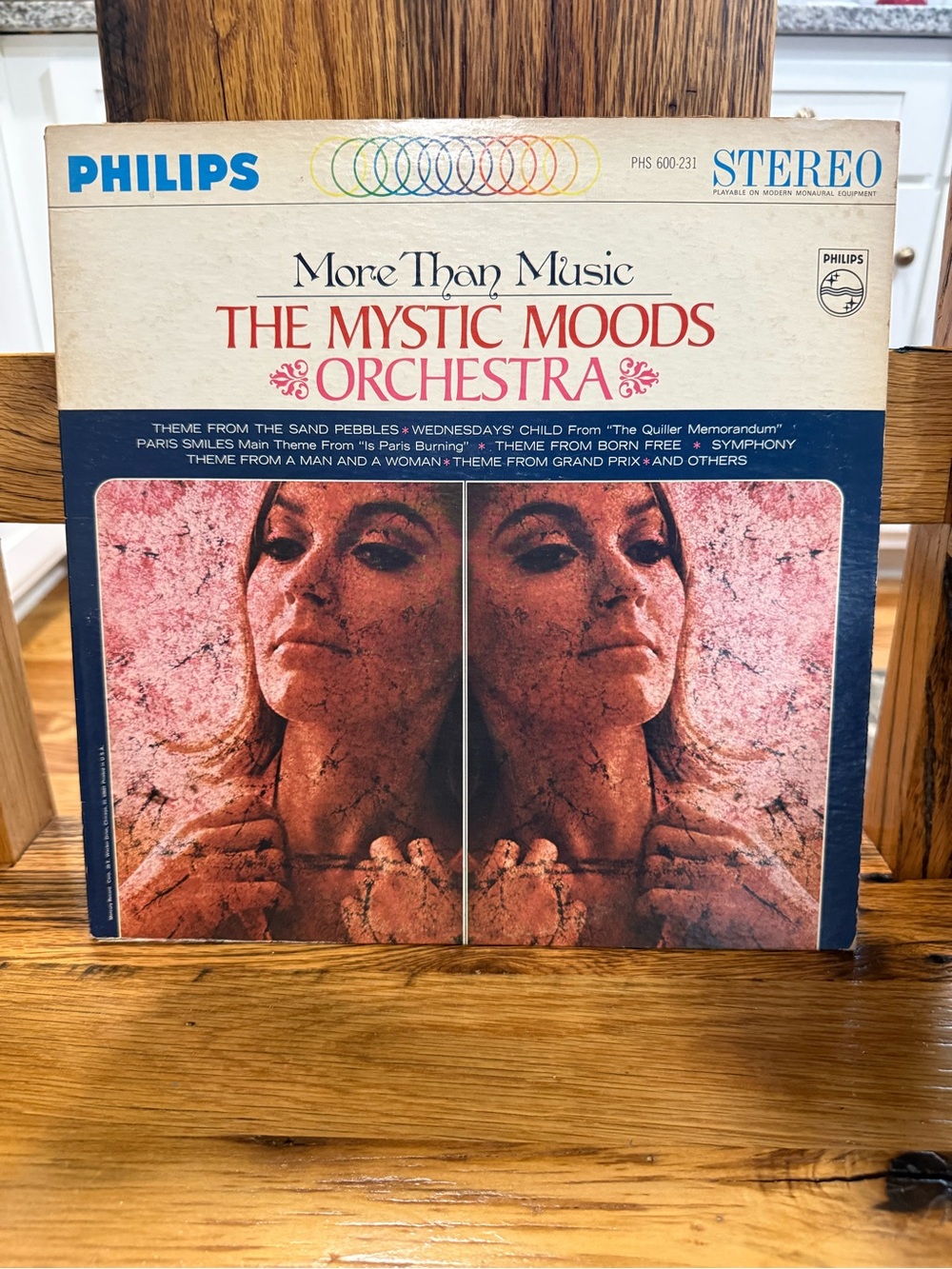 Philips 12" Stereo Vinyl LP The Mystic Moods Orchestra More Than Music